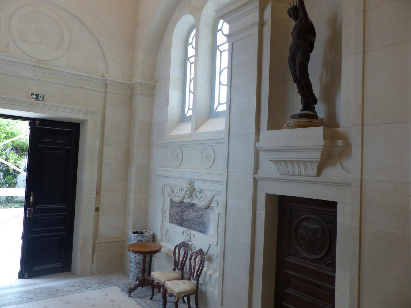 Appareillage de pierre, filets hall Boulart